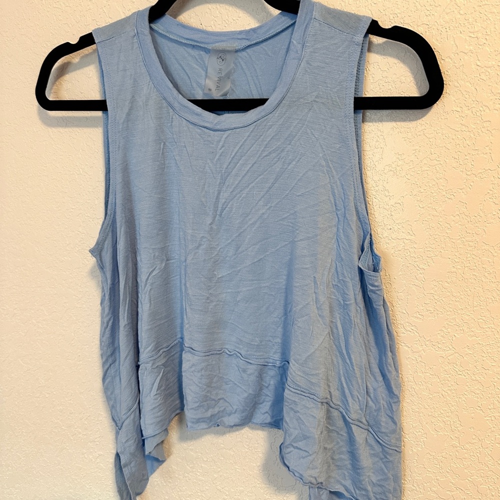 🖤❣️ Altar'd State Revival Active Tank Top Baby Blue